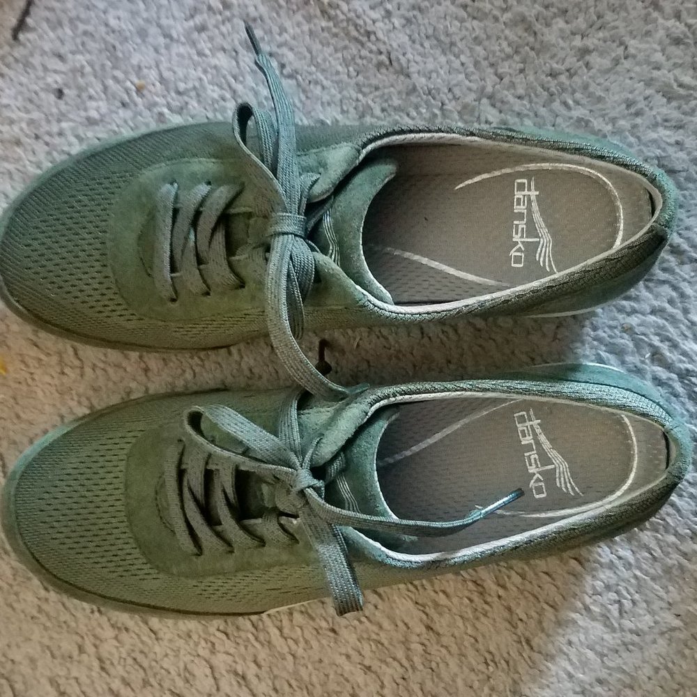 Dansko Olive Green Sneakers
